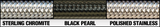Brake Line - 10 mm-35° - 17" - Black Pearl