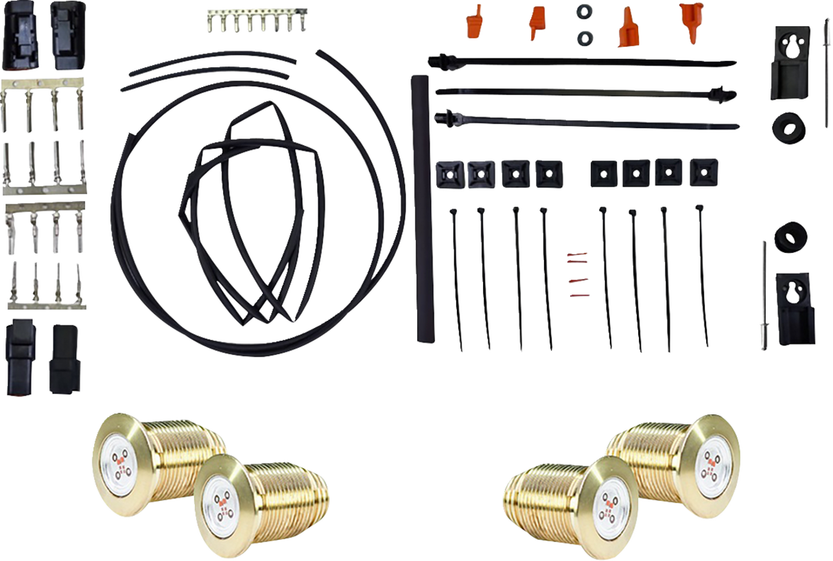Bag Bolts Taillight Kit with Thunder Bolts