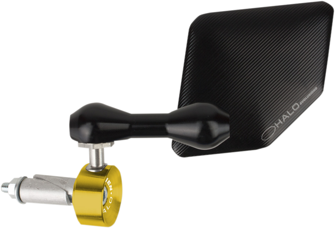 Halo Stainless Steel Bar End Mirror