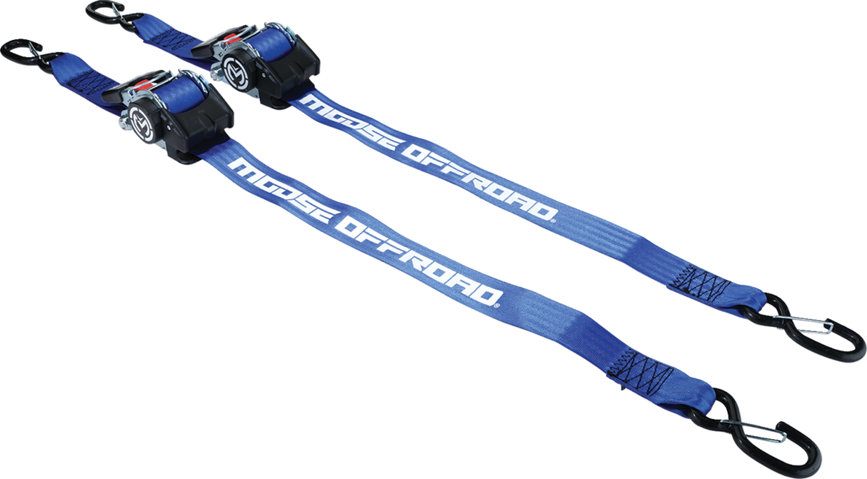 Retractable Ratcheting Straps