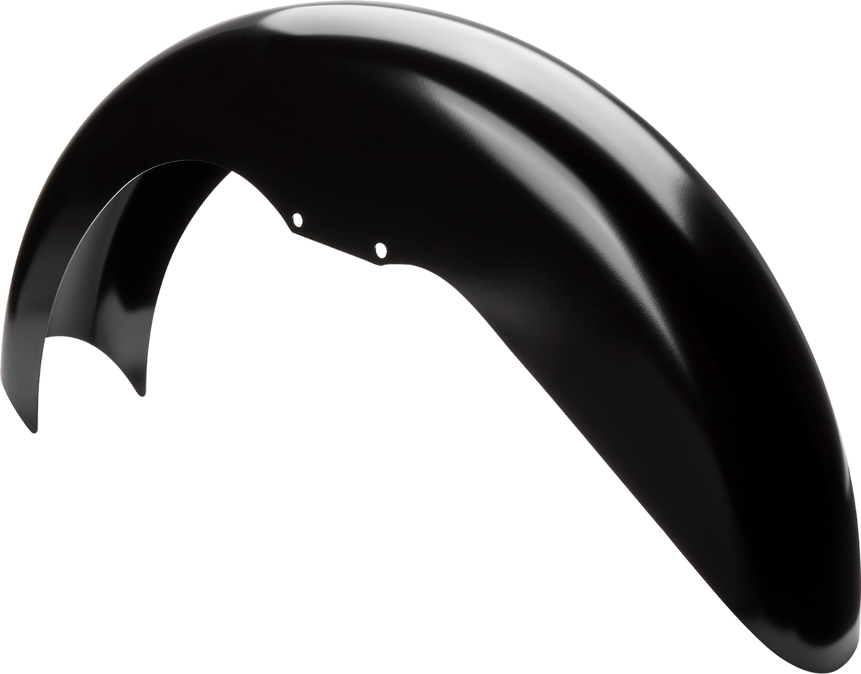 Hugger Series Front Fender with Mounting Blocks for Softail/Dyna