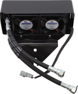 Below Regulator Mount Oil Cooler Kit with Fan for S&S T Series Engines