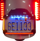 All-In-One Auxiliary LED License Plate Frame