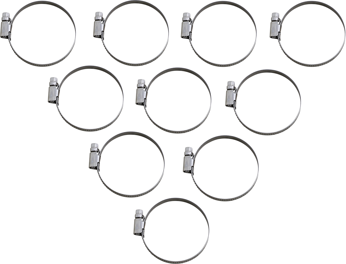 Embossed Stainless Steel Hose Clamps