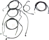 Black Pearl™ Designer Handlebar Installation Kit - 10" - '17-'20 FLH