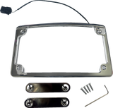 Illuminated Radius License Plate Frame