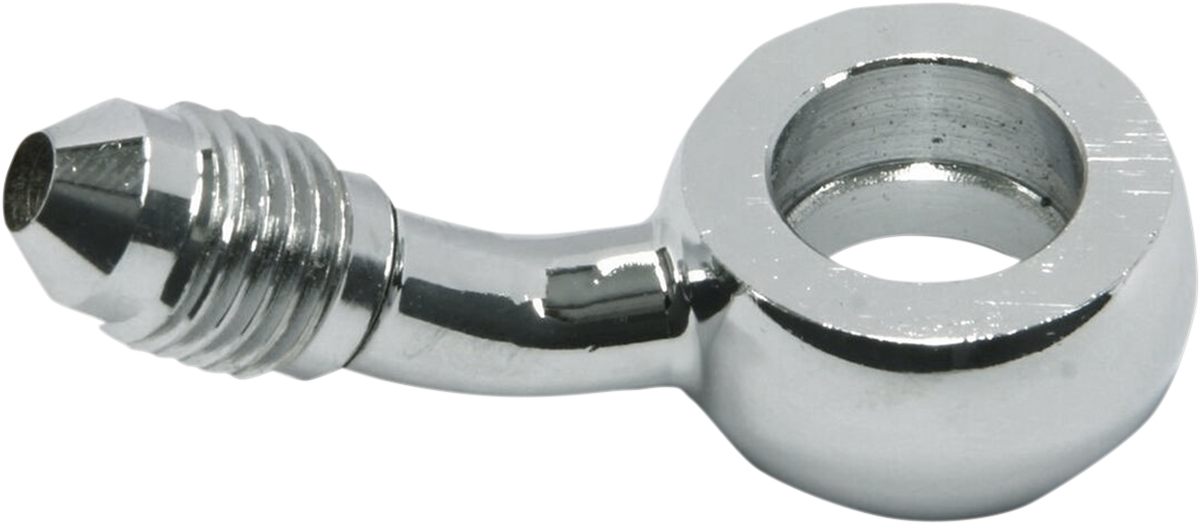 Banjo Fitting - 7/16" - AN3 35° - Chrome