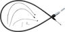 Black Pearl™ Quick Connect Upper Clutch Cable - 40"