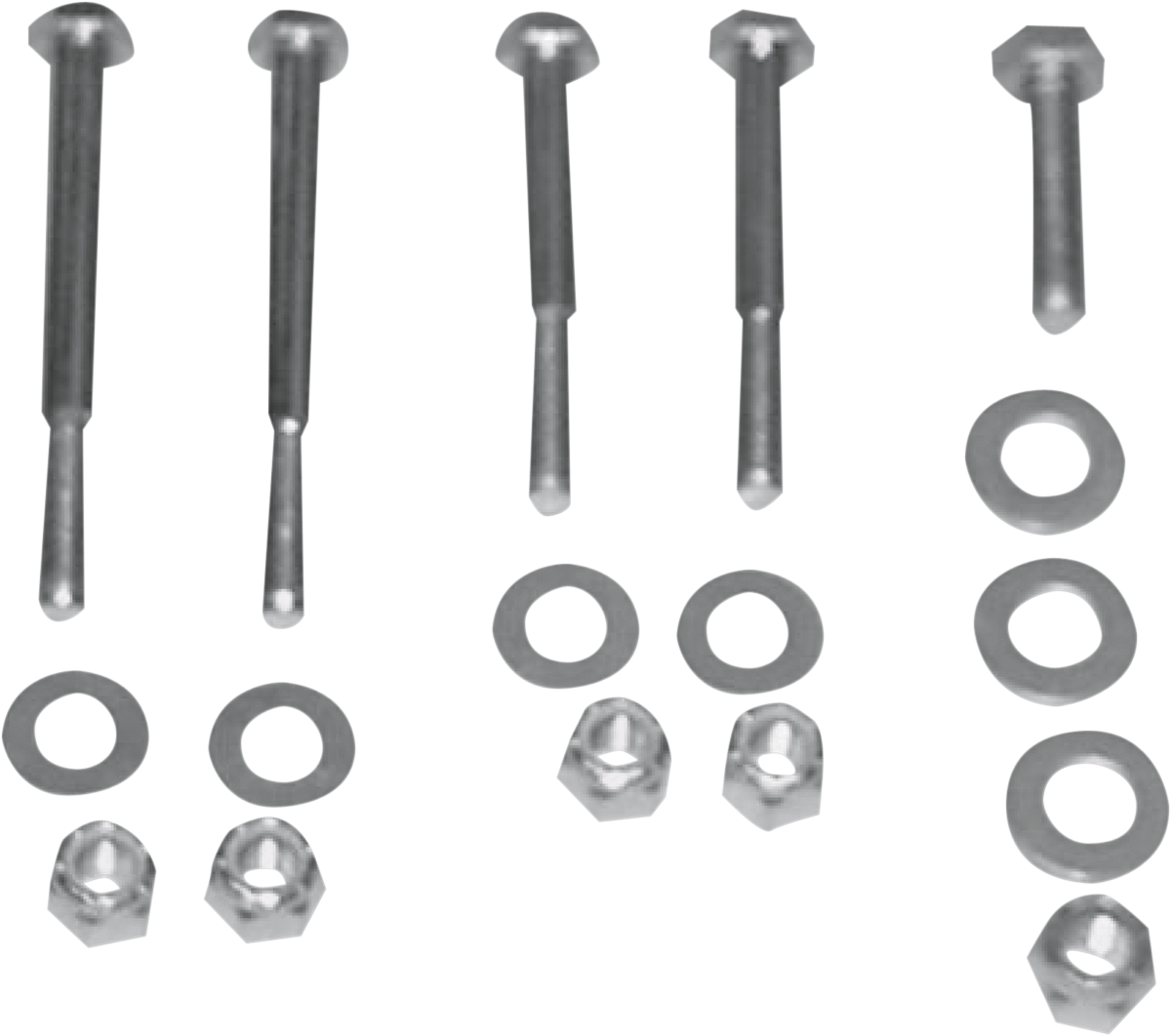 Upper and Lower Motor Mount Hardware