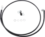 Extended Length Black Vinyl Brake Line Kit [2/2]
