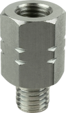 Female M10-1.25 to Male M10-1.5 Thread Adapter 20 mm Long