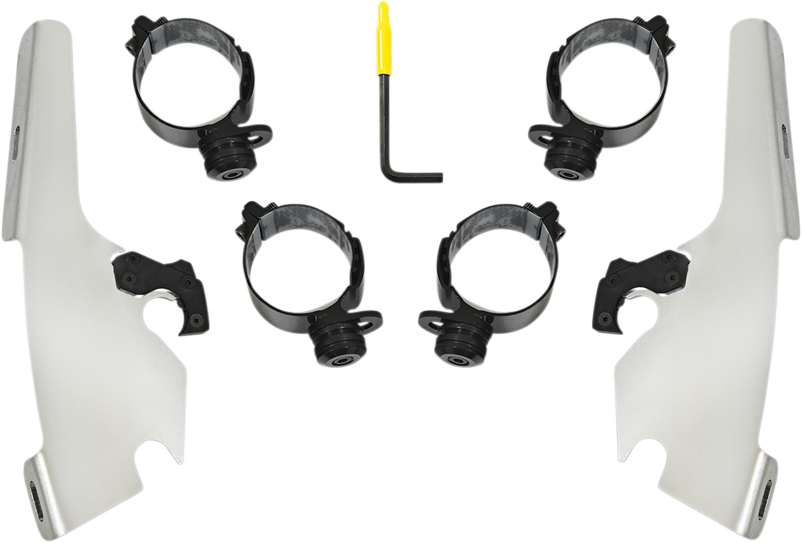 Fats/Slim Windshield Trigger-Lock Complete Mount Kit