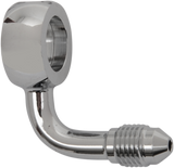 Banjo Fitting - 12 mm - AN3 90° - Chrome