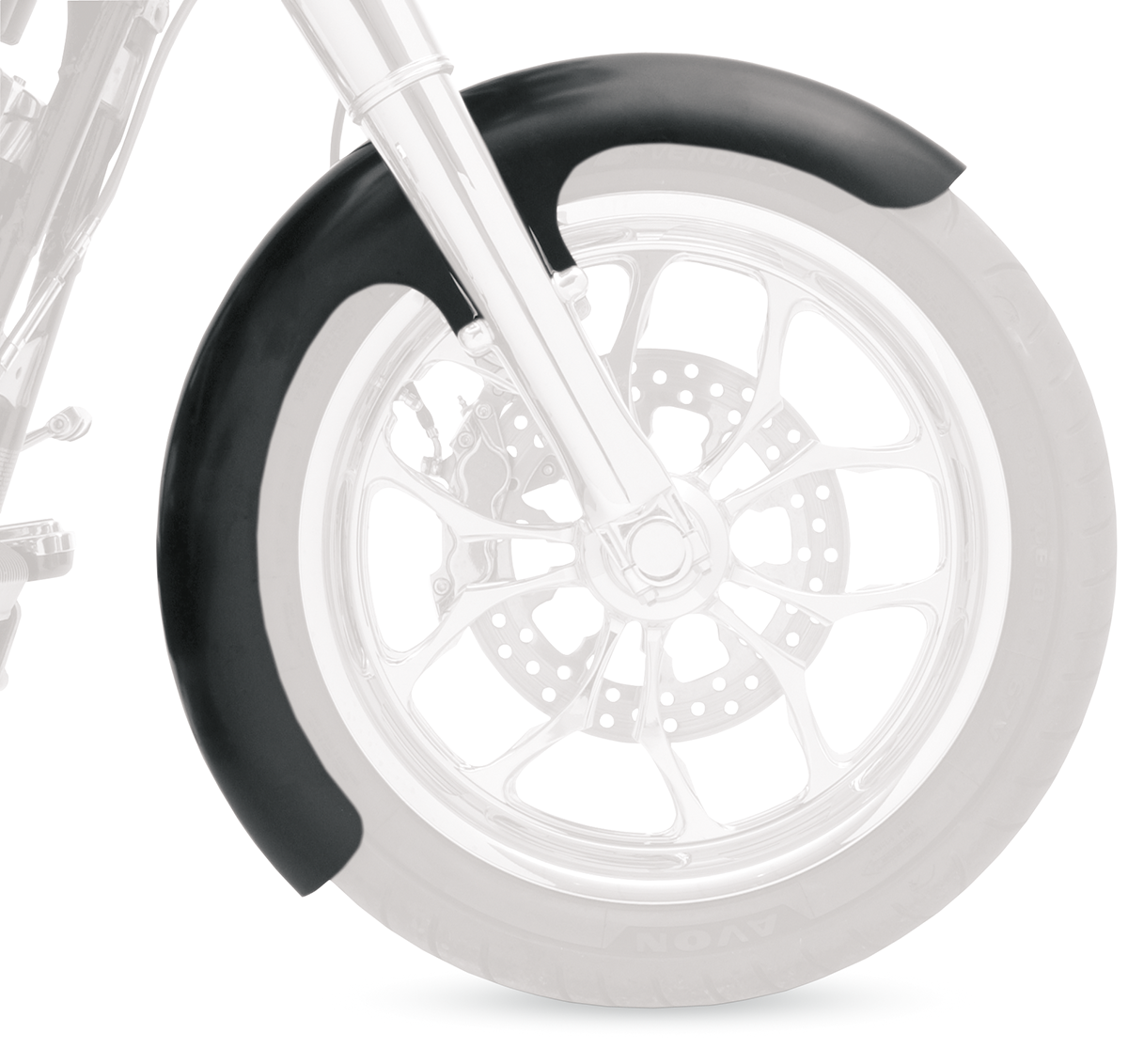 Tire Hugger Front Fender for Dresser