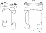 Murdock Handlebar Risers