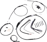 Extended Handlebar Cable and Brake Line Kit for Sportsters with ABS