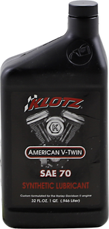 V-Twin Synthetic Straight Weight Motor Oil