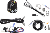 Below Regulator Mount Oil Cooler Kit with Fan for S&S T Series Engines