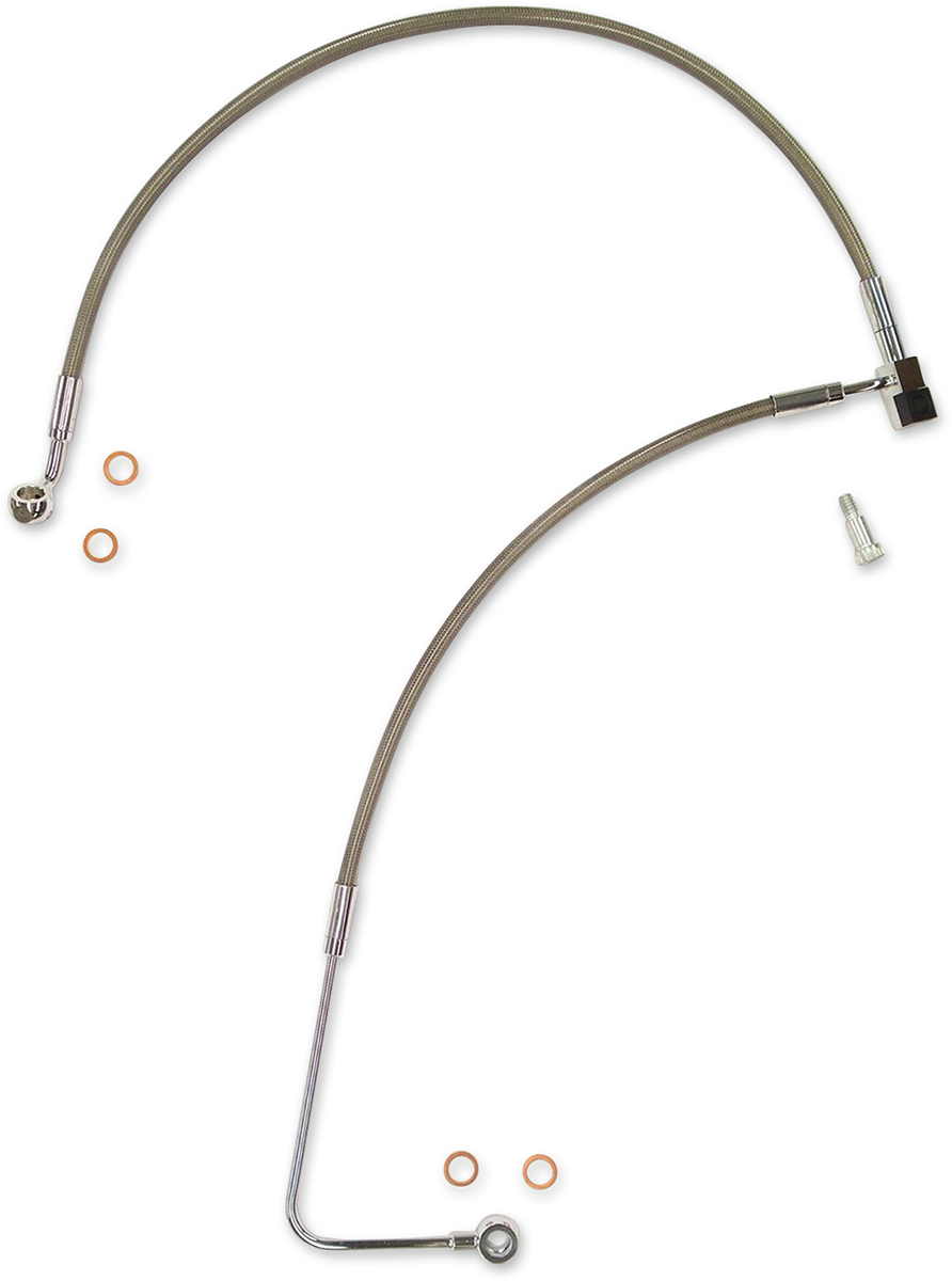 Brake Line - XR - Lower - Stainless Steel