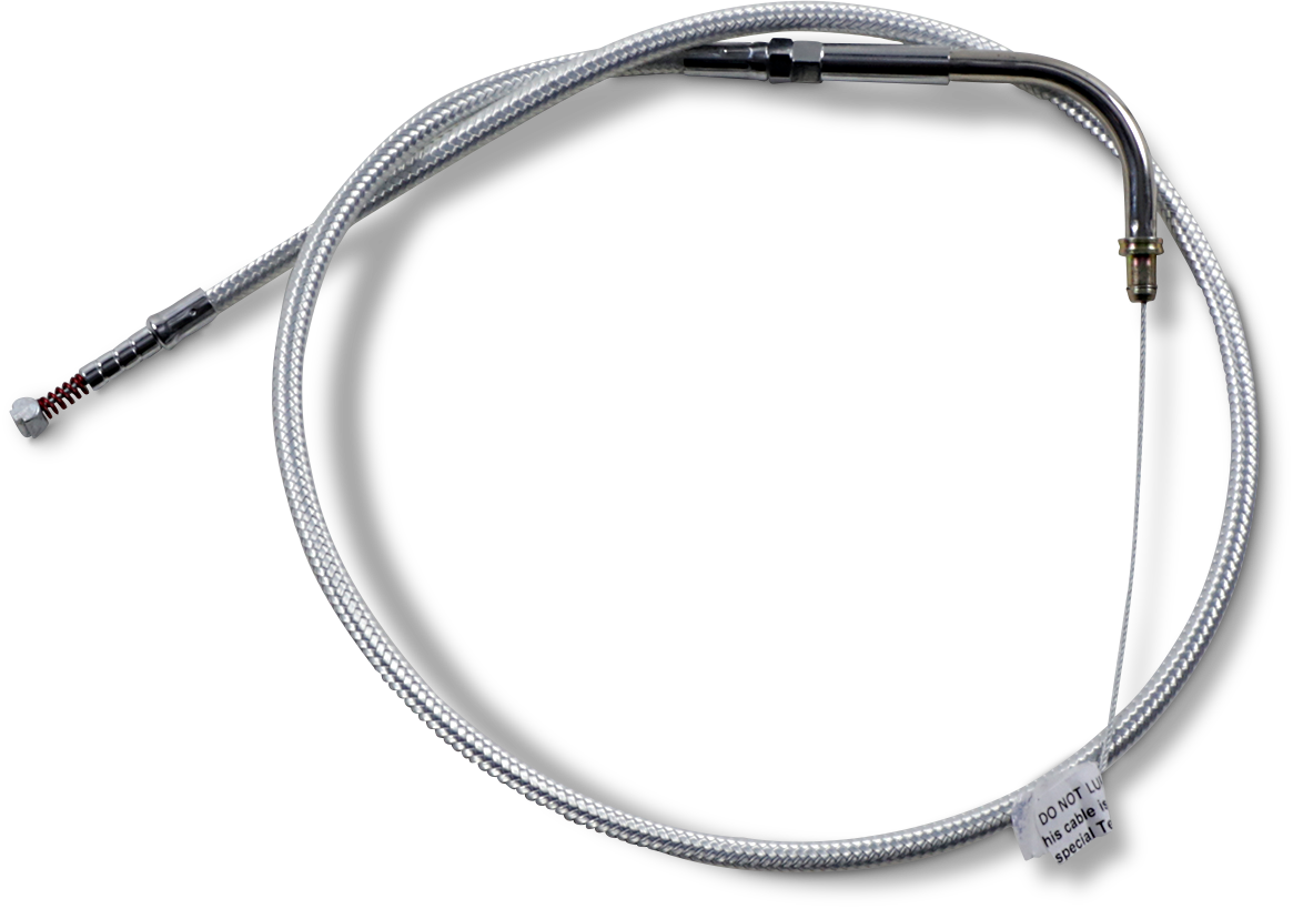 Sterling Chromite II® Braided Idle Cable for Harley-Davidson - 26-1/2"