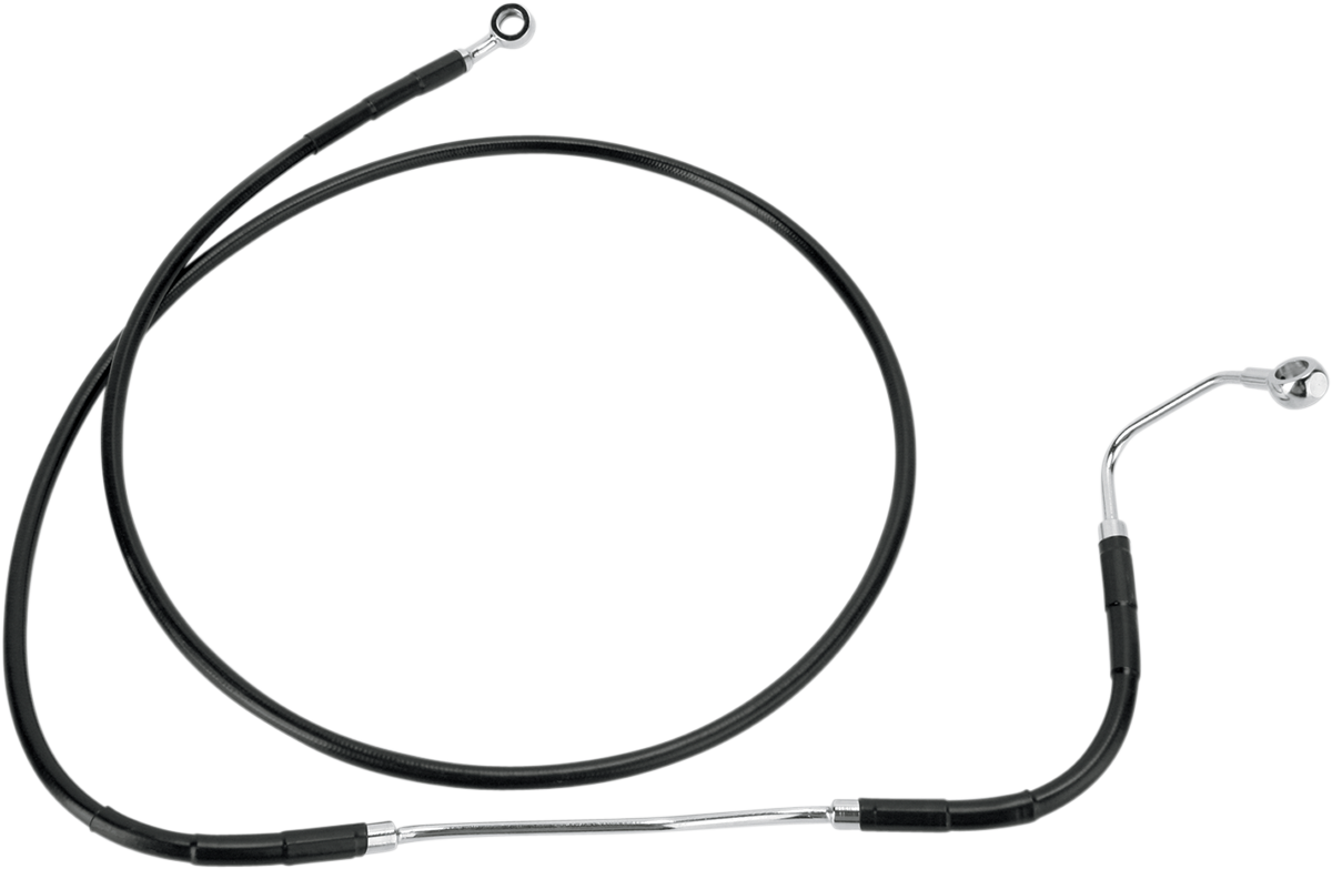 Extended Length Black Vinyl Brake Line Kit [2/2]
