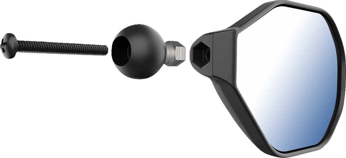 Tough-Mirror™ Right Mirror with Ball