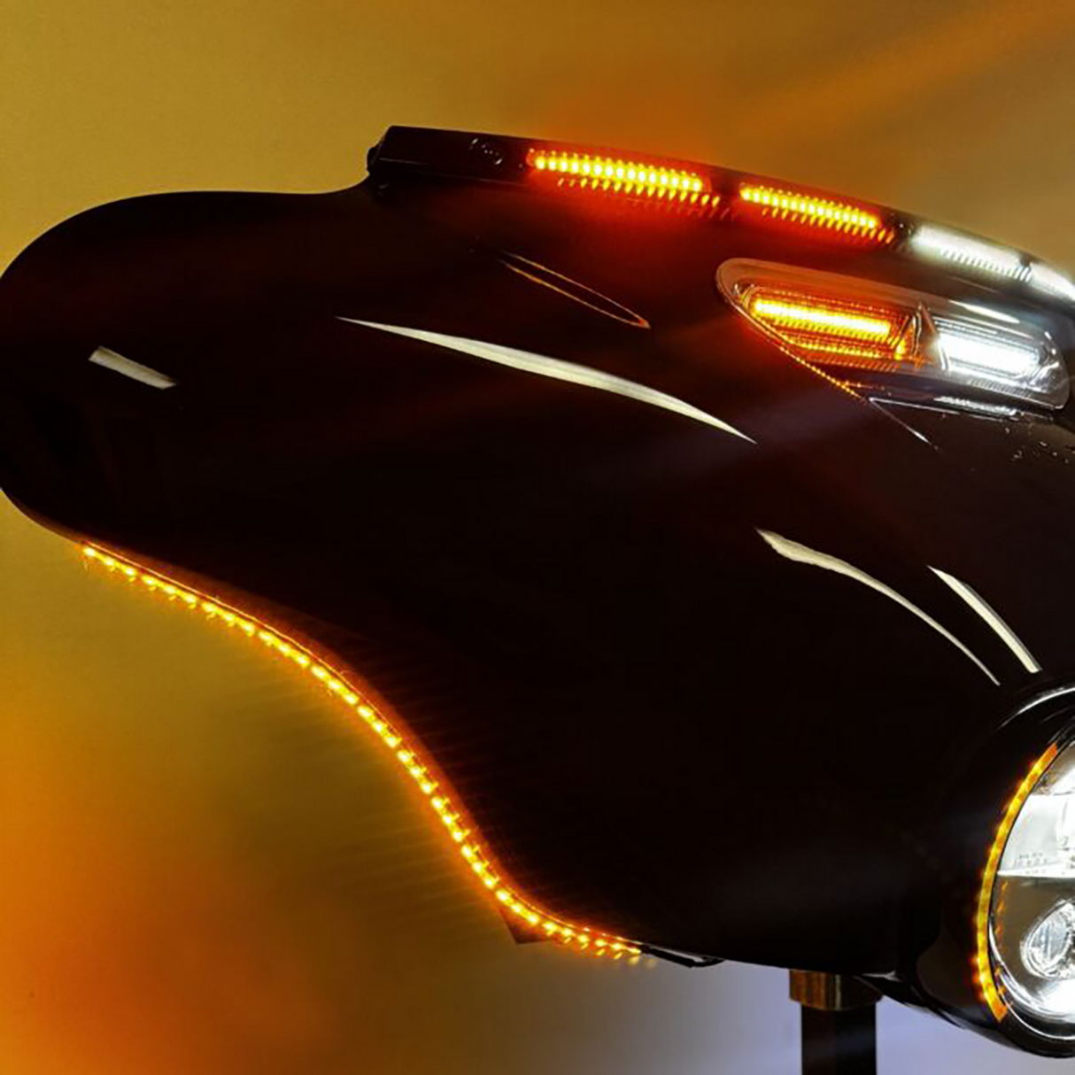Dual Color LED Fairing Strips