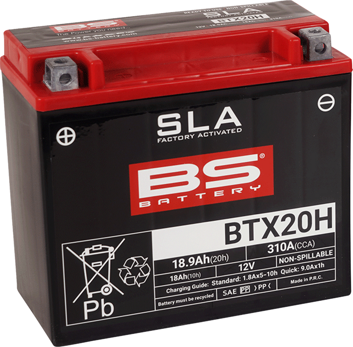 SLA Factory- Activated AGM Maintenance-Free Battery