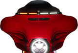 Genesis® 4 Dynamic LED Batwing Windshield Trim