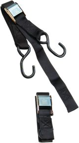 1" Heavy-Duty Cam Buckle Tie-Downs with Built-In Assist
