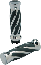 Custom Twisted Rubber Grips