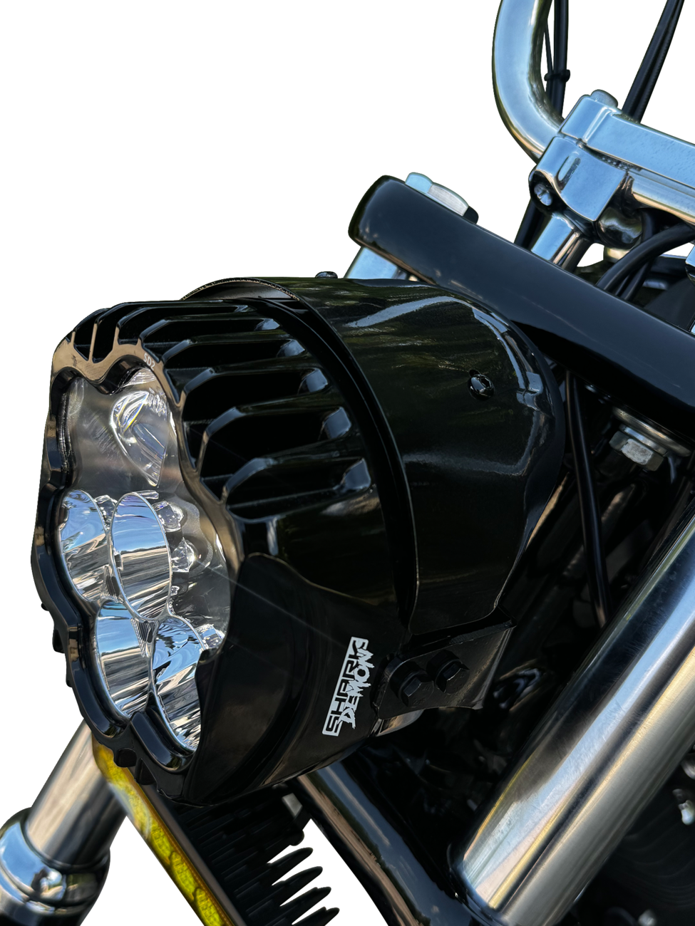 Shark Demon® Performance LED Pedestal Mount Headlight