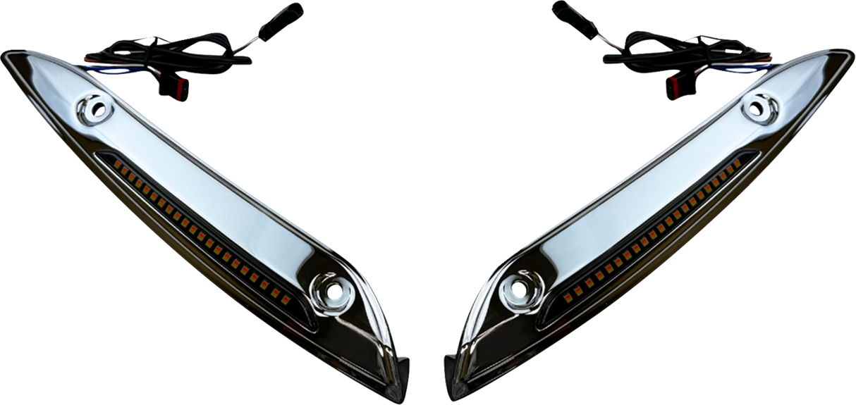 Genesis® 4 Dynamic LED Road Glide® Windshield Trim