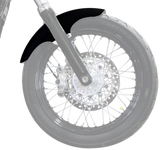 Hugger Series Front Fender with Mounting Blocks for Softail/Dyna