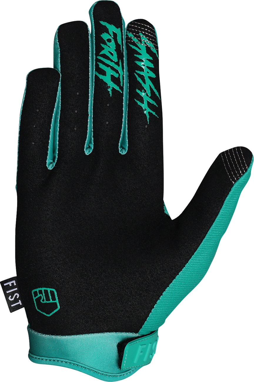 Strapped Stocker Jade Gloves