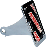Side Mount License Plate with LED Tag Light