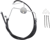 Extended Length Black Vinyl Brake Line Kit [2/2]