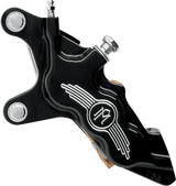 Six-Piston Differential-Bore Front Caliper