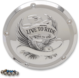 Live To Ride Derby Cover