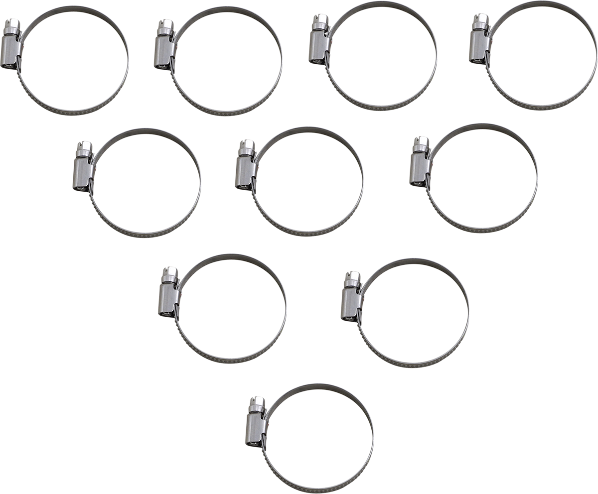 Embossed Stainless Steel Hose Clamps