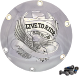 Live To Ride Derby Cover