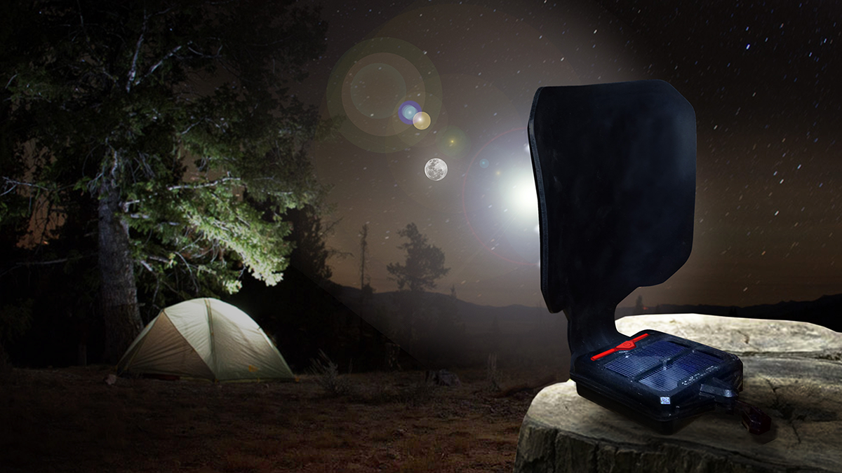 FLEXIT Solar Flashlight - USB/Solar Rechargeable