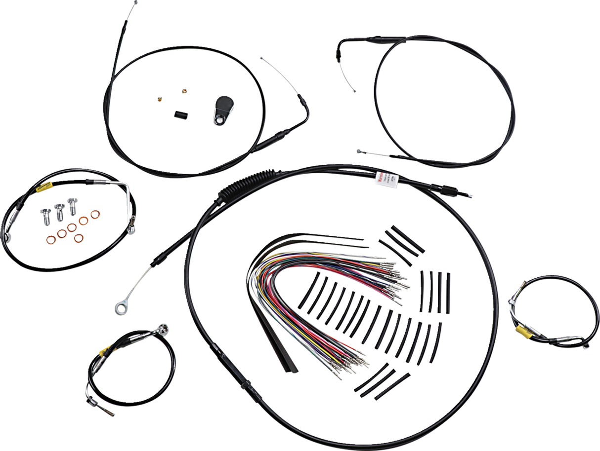 Control Kit for Early Touring Bikes with Bagger Bar Handlebars