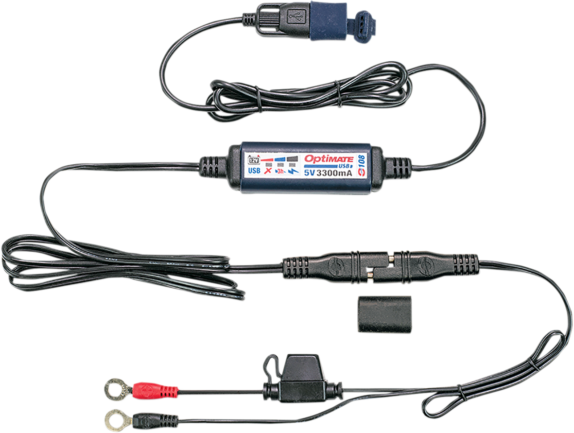OptiMate™ USB-A Charger with Battery Monitor