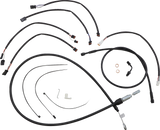 XR Handlebar Installation Kit - 12"-14" Ape Hangers - '18-'24 Softail - Black