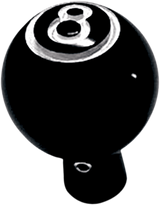 Billet Choke Cable Knob — Eight Ball