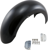 Hugger Series Front Fender with Mounting Blocks for Softail/Dyna
