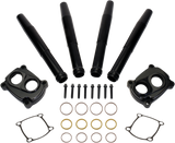 Low-Profile Billet Tappet Covers/Pushrod Cover Kit