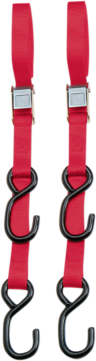 Heavy-Duty 7’ Cam Buckle Tie-Downs