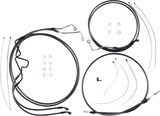 Black Pearl™ Designer Handlebar Installation Kit - 6" - '21-'23 FLTR
